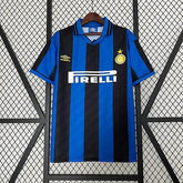 Inter Milan 95/96 home Football kit - Footyb